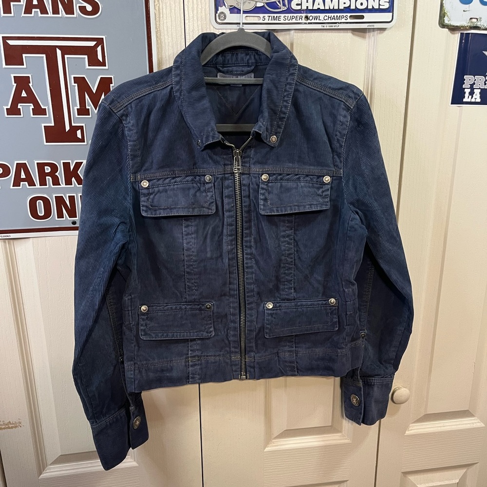Tommy Jeans Crop Corduroy Jacket - Picture 3 of 7